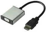 VALUE Adapterkabel HDMI zu VGA+3,5mm-Audio (Stereo)