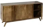 Mendler Sideboard HWC-L96, Kommode Schrank Anrichte, 4 F&auml;cher und 4...
