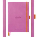 Rhodiarama Goalbook A5 mit flexiblem Einband, 120 Blatt 90g wei&szlig;, Dot/punktkariert -