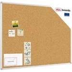 ALLboards Pinnwand mit Alurahmen 120x90cm