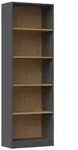 ibonto B&uuml;cherregal Elegantes Aufbewahrungsregal Wohnzimmerm&ouml;bel f&uuml;r...