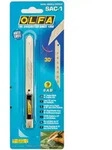 Olfa SAC-1 Cuttermesser mit 30&deg; spitzen Klingen - mit rostfreiem...