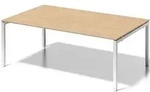 Bisley Chefarbeitsplatz/Konferenztisch Cito BxTxH 200x120x65-85cm ahorn/verkehrswei&szlig;