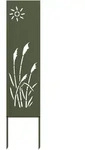 vidaXL Garten dekoratives Panel Sonstiges Olivgr&uuml;n 32 x 140 cm