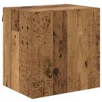 vidaXL TV-Wandschrank Wandmontiert Altholz 40,5x30x40cm Holzwerkstoff