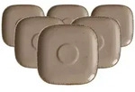Ritzenhoff & Breker Casa Kaffeeuntertasse &oslash; 13,5 cm 6er Set grau