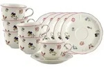 Villeroy & Boch Petite Fleur Teetasse mit Untertasse 130 ml 6er Set