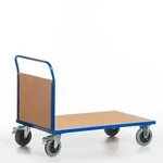 Rollcart Stirnrandwagen 02-6026, Ladefl&auml;che 1000x600mm, Tragkraft: 600 kg, blau