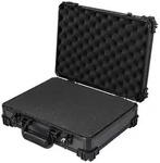 HMF 15502-02 Transportkoffer mit Rasterschaumstoff, Universalkoffer, 39 x 29 x 12 cm,