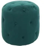 Mendler Hocker HWC-D22, Sitzhocker Ottomane, 42x39cm MVG-zertifiziert ~ Samt