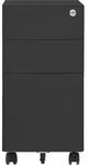 vidaXL Aktenschrank mit Rollen Anthrazit 30x45x59 cm Stahl