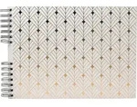 Exacompta 16297E Fotoalbum mit Spiralbindung, 50 schwarze Seiten, N&eacute;o D&eacute;co -...