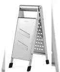 Weis 12455 Edelstahl Klappreibe Hobel mit 2 Reibefl&auml;chen