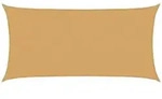 vidaXL Sonnensegel 160 g/m2 Rechteckig Sandfarben 2,5x5 m HDPE
