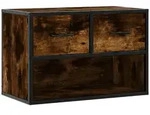 vidaXL TV-Schrank R&auml;uchereiche 60x31x39,5 cm Holzwerkstoff und Metall