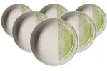 Ritzenhoff & Breker Trio Suppenschale &oslash; 18,5 cm 6er Set - Gr&uuml;n