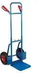Toolland Sackkarre, klappbar, Luftreifen, Stahl, Blau, Tragkraft 150 kg
