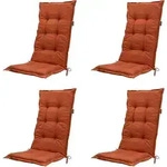 MADISON Kissen hoch Basic 4er-Set terra