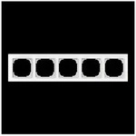 Busch-Jaeger Abdeckrahmen 5-fach 1725-44M 2CKA001754A4870