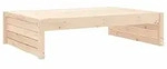 vidaXL Gartenhocker 120x80 cm Massivholz Kiefer