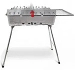 Grillpeter Mangal Astana Deluxe mit 11er Spie&szlig;dreher Grillmotor USB und...