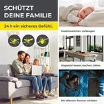 EASYmaxx Insect Protect Insektenschutzgitter - f&uuml;r Fenster bis 110x130cm -...