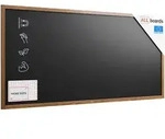 ALLboards Magnetische Kreidetafel 200x100 cm, Holzrahmen
