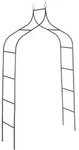 Relaxdays Rosenbogen Metall, Torbogen Garten, HxBxT: 255 x 140 x 38 cm, stabiler