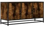 vidaXL TV-Schrank R&auml;uchereiche 100x35x50 cm Holzwerkstoff und Metall