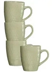 Ritzenhoff & Breker Floris Henkelbecher 350 ml 4er Set - Gr&uuml;n