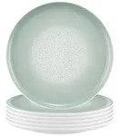 Seltmann Weiden Sento Home Fr&uuml;hst&uuml;cksteller &oslash; 21,4 cm 6er Set - Aura mint