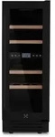 Les Petits Champs Einbau-Weinschrank f&uuml;r 17 Flaschen CAVCEDB17 53L Black...