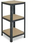 shelfplaza HOME 100x50x50 cm Schwerlastregal in anthrazit mit 3 B&ouml;den und 175...