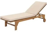 Mendler Sonnenliege HWC-N48, Gartenliege Relaxliege Liegestuhl, Massiv-Holz...