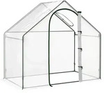 Outsunny - Foliengew&auml;chshaus - 180Lx100Wx168Hcm - Transparent+Dunkelgr&uuml;n
