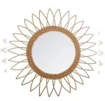 Atmosphera - Rattan Sonnenspiegel 50x50x2cm