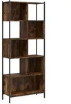 vidaXL B&uuml;cherregal R&auml;uchereiche 72x28x172 cm Holzwerkstoff