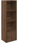 vidaXL B&uuml;cherregal Braun Eichen-Optik 31x24x102 cm Holzwerkstoff