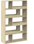 vidaXL Raumteiler Sonoma-Eiche 100x33x156,5 cm Holzwerkstoff