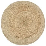 vidaXL Handgefertigter Sitzpuff 45 x 30 cm Jute