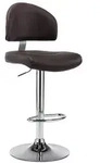 vidaXL Brauner Barhocker aus Kunstleder, Modell Titan Terrasse, Elite