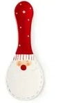 Excelsa L&ouml;ffelrest Snowman Keramik 25,3Xh2,1X10 Cm Wei&szlig; Und Rot