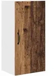 vidaXL K&uuml;chenwandschrank mit T&uuml;r Altholz 40 x 31 x 80 cm Holzwerkstoff