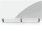 Magnetoplan Hygieand Thekenaufsteller mit Klammern - 120x60cm - Transparent -...