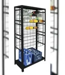 SCHULTE Regalwelt Weinregal f&uuml;r bis zu 96 Flaschen, 180x80x35 cm (HxBxT),...