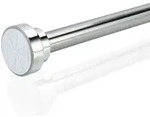 Intirilife Teleskopstange in SILBER 100 - 170 cm - Ausziehbare Stange aus...