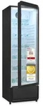 Exquisit Glast&uuml;rk&uuml;hlschrank, 280l Getr&auml;nkek&uuml;hlschrank mit LED, Umluft, 5