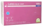 Papstar Medi-Inn&reg; PS 100 "Medi-Inn&reg; PS" Handschuhe, Latex puderfrei blau "Blue