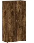 vidaXL Aktenschrank R&auml;uchereiche 60x32x115 cm Holzwerkstoff