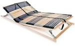 vidaXL Lattenrost mit 42 Latten 7 Zonen 100 x 200 cm